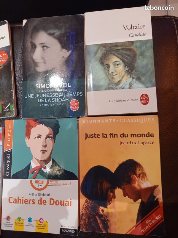 Livres classiques lycée divers (image 3)