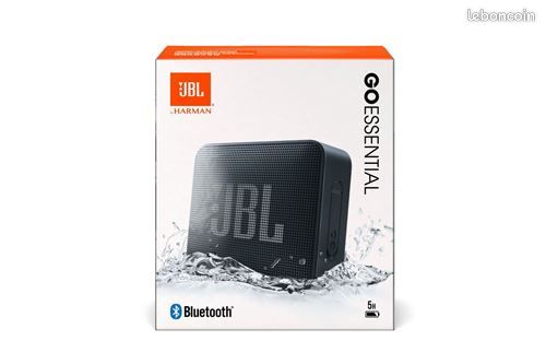 Enceinte portable étanche sans fil Bluetooth JBL Go Essential Noir (image 1)