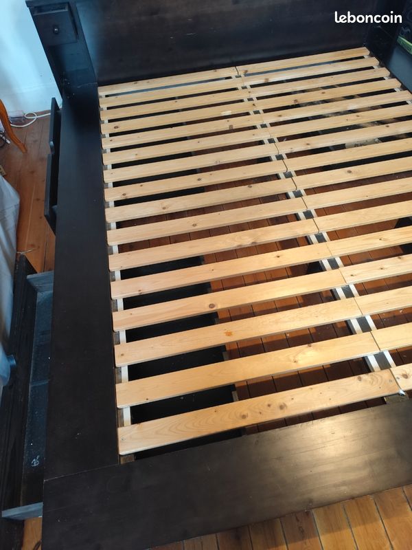 Lit+sommier+commode (image 4)