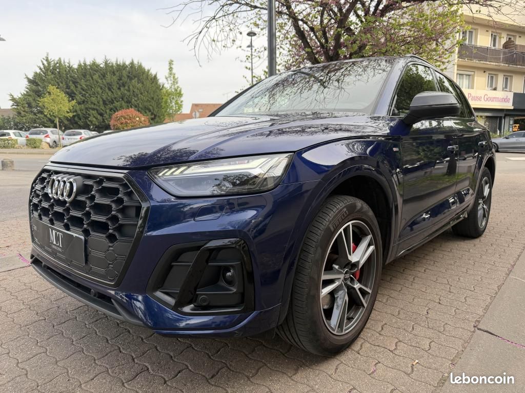 AUDI Q5 Quattro 2.0 50 TFSI e - 299 - BV S-Tronic 2017 S line PHASE 2 (image 1)