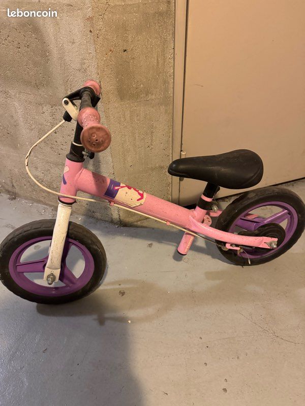 Draisienne pour enfant rose (image 2)