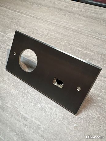 Prise électrique 2P+T OR SATIN Haut De Gamme Arnould ART Memoire - Neuve Sans Emballage