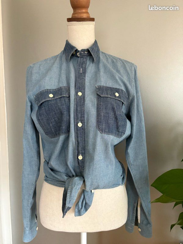Chemise en jean - Sandro - Taille S (image 7)