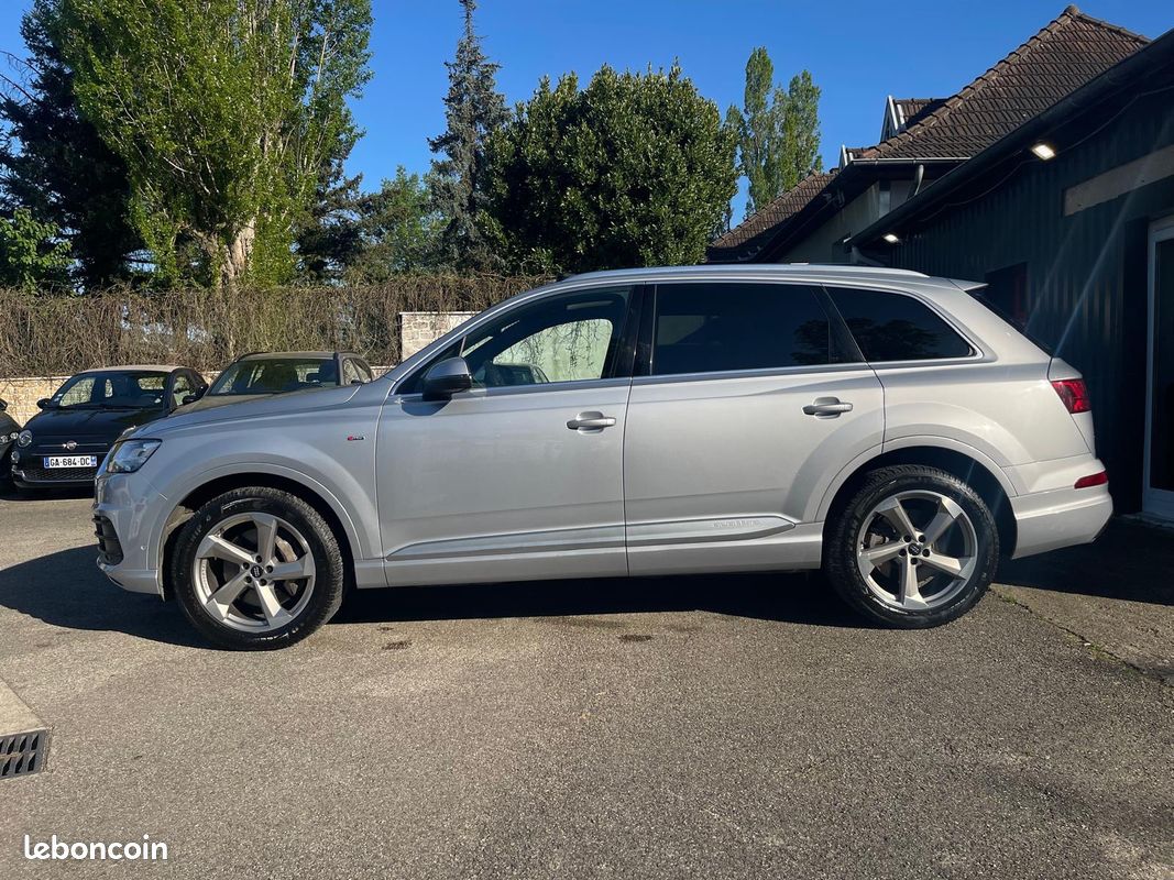 AUDI Q7 V6 TFSI 333 ch QUATTRO 7 PLACES S-LINE - VÉHICULE CONTROLÉ/GARANTI (image 2)