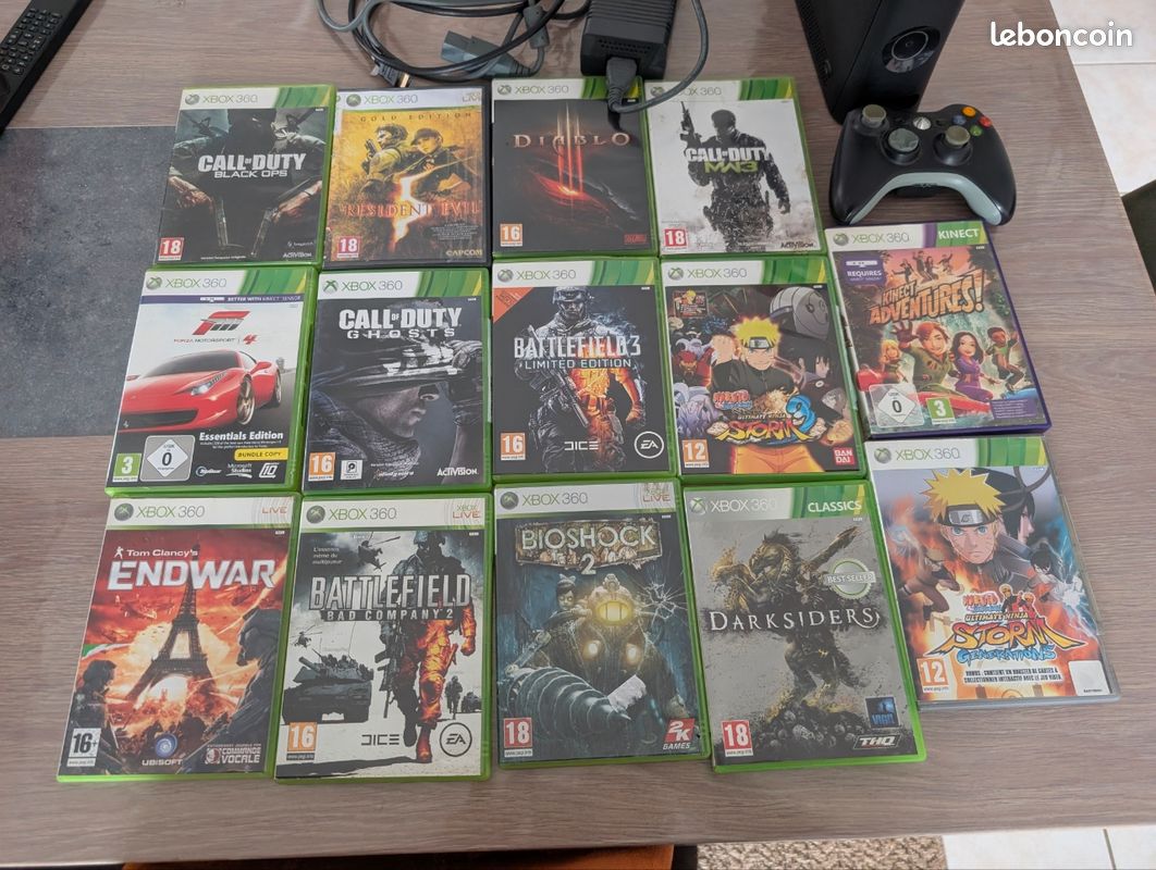 Boîte Vide Xbox 360 – Resident Evil 5 Edition Limitée, Pour Collection