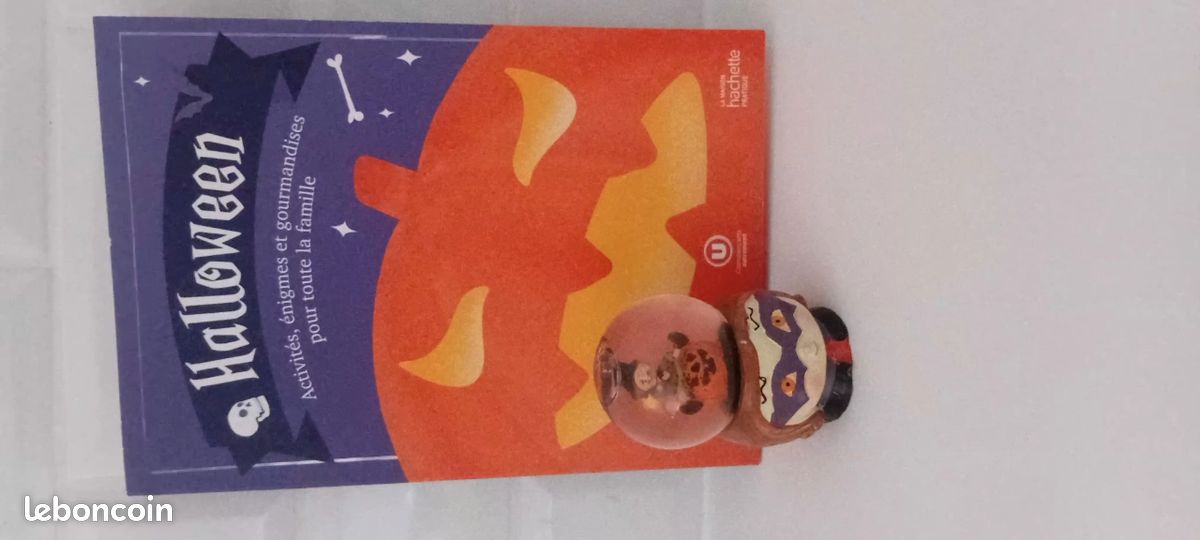Livre et boule à neige Halloween (image 1)