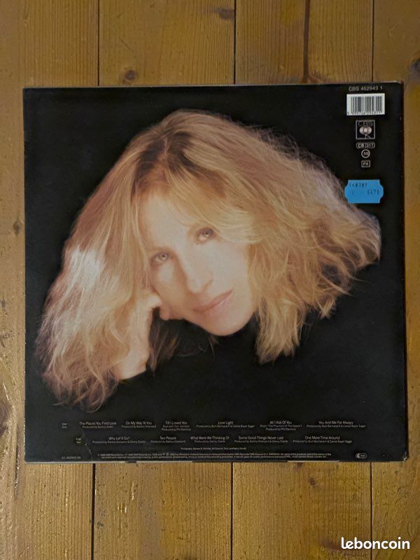 Vinyle 33 tours Barbara Streisand Till I loved you (image 2)