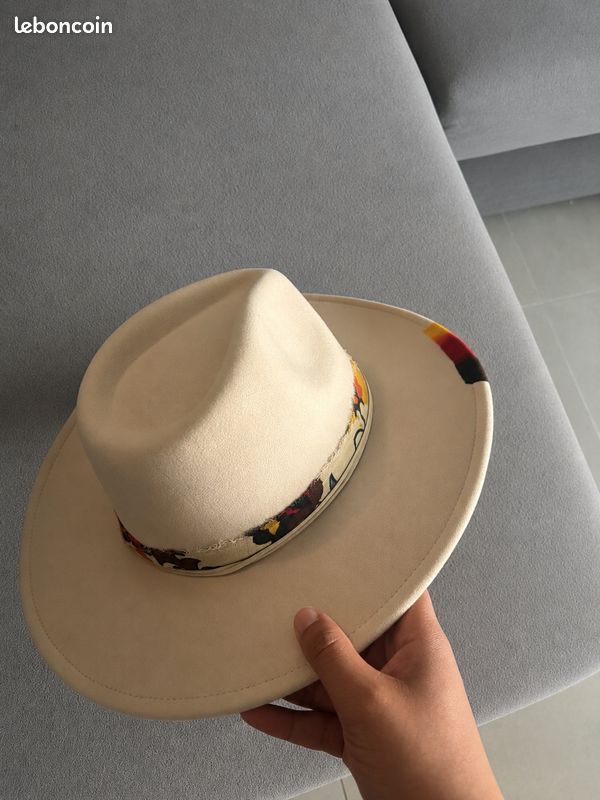 Chapeau De Cowboy à Large Bord - Style Western Décontracté Été - Protection Soleil Adulte