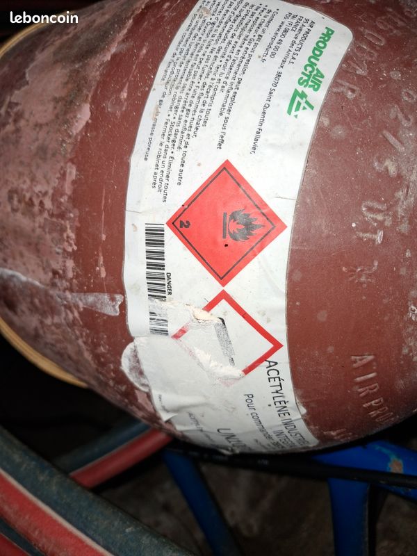 Bouteille acetylene integra 300 bars vide (image 5)