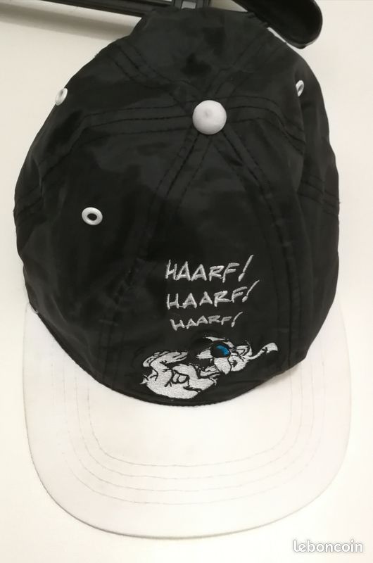 Casquette IDEFIX de 1997 noir/blanc/bleu T 54 cm (image 2)