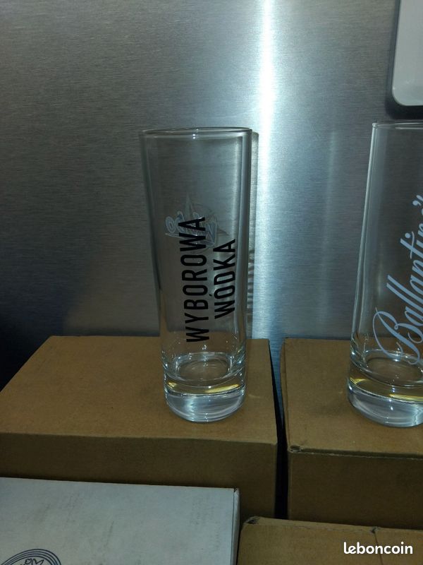Verres Wyborowa vodka neufs (image 1)