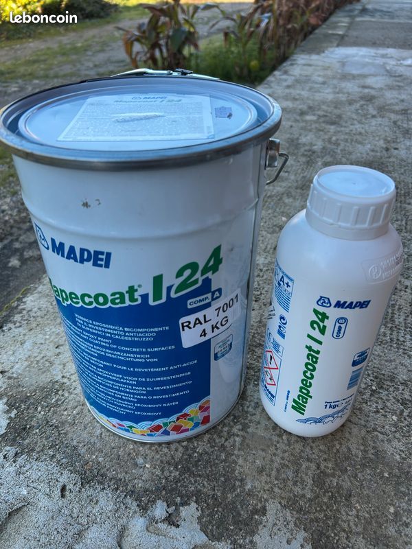Résine Époxy Sol PROCOM Kit 20 Kg-Gris (RAL 7001