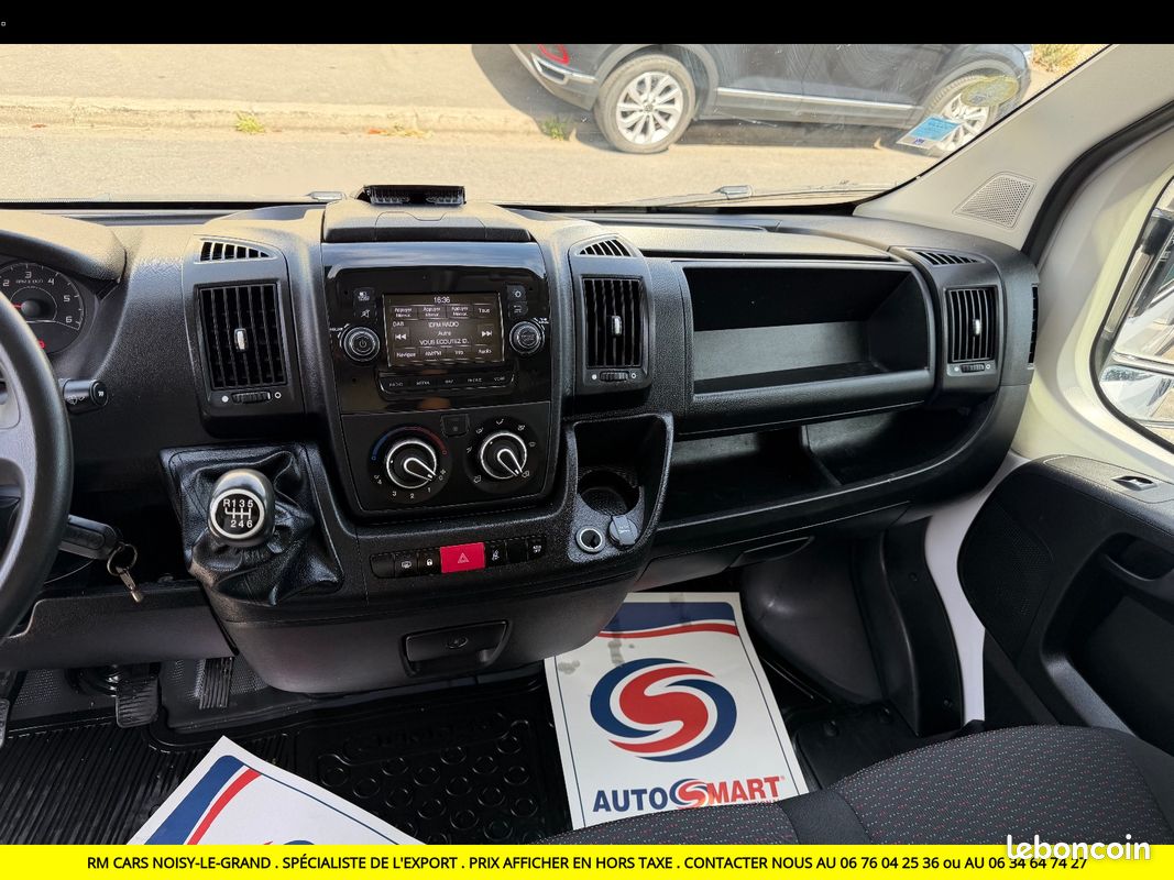 CITROEN JUMPER FOURGON TOLE 33 L1H1 BLUEHDi 140 SS BVM6 DRIVER EXPORT TUNISIE MAROC PRIX EN HT (image 14)