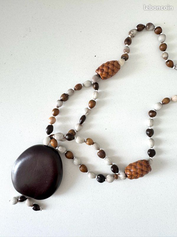 Collier Ethnique 1, bijou fantaisie charismatique haut de gamme | Zor Paris
