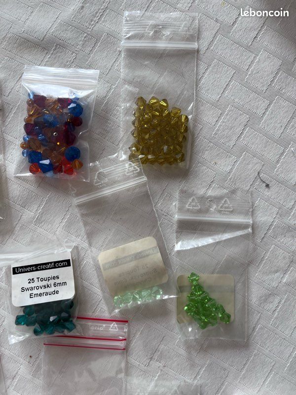 Perles toupies swarowski 6mm (image 2)