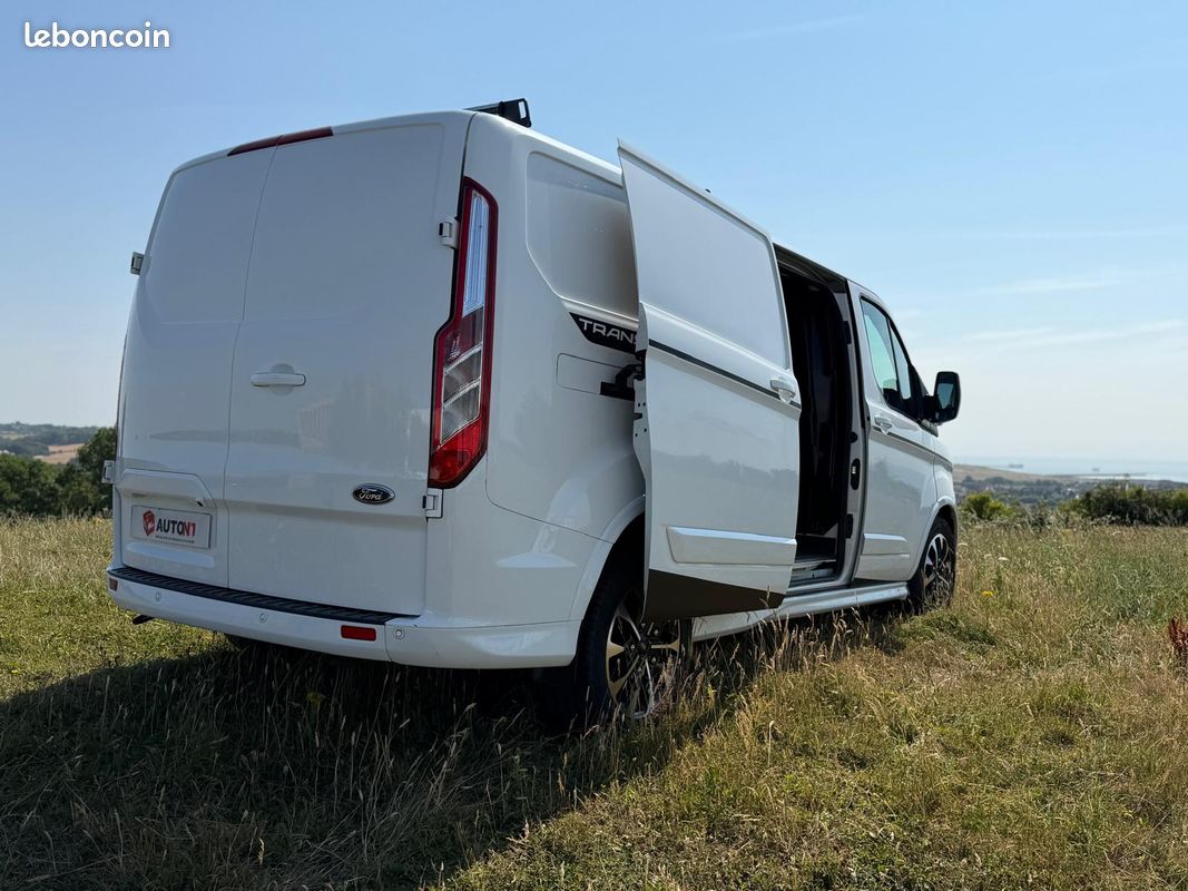23900 HT - FORD TRANSIT CUSTOM 185CV BVA6 – Sport – 3 places avant cuir – TVA récupérable (image 3)