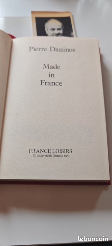 MADE IN FRANCE de Pierre DANINOS (image 5)
