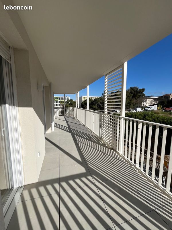 4 Pièces neuf – grande terrasse + 2 parkings