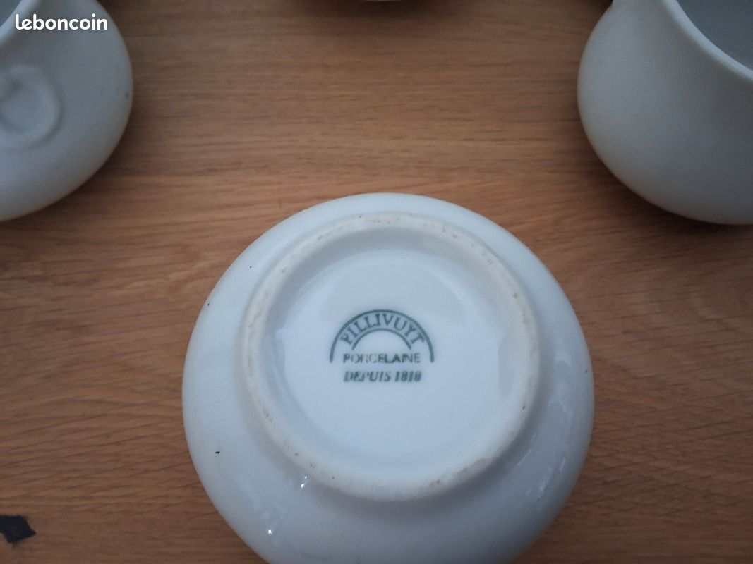 Petits pots porcelaine blanche (image 4)