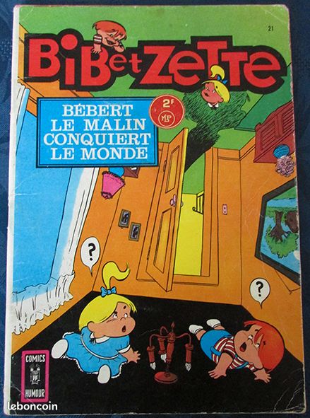 Bande dessinée Bib et Zette - 1971 (image 1)