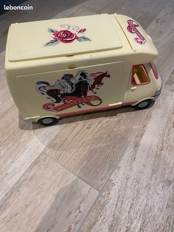 Lot de 6 boîtes Horseland + voiture et remorque à chevaux Le Ranch 🐴🐎 (image 9)