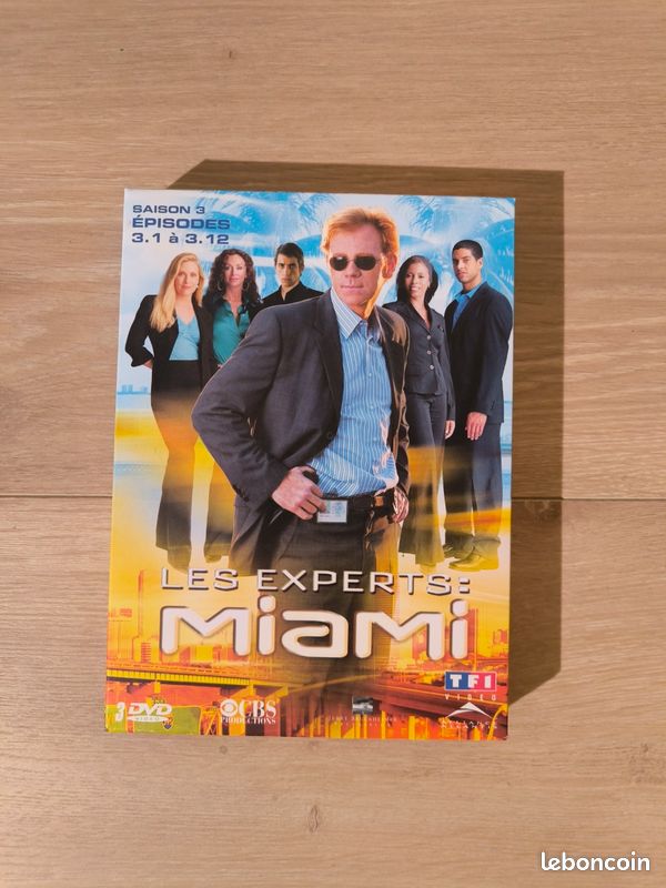 Coffret DVD Les Experts Miami saison 3 ep 1 a 12 (image 1)