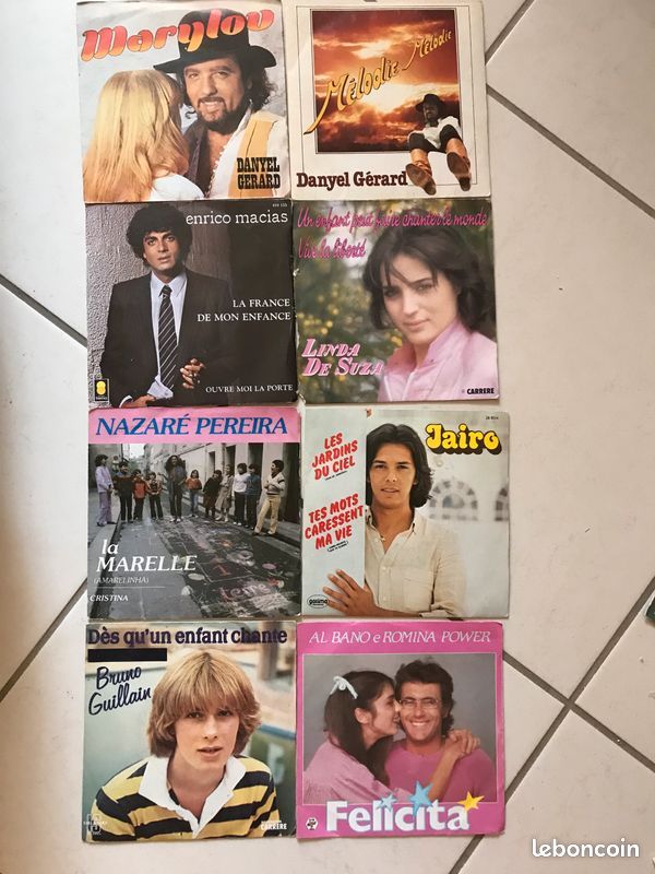 Disques vinyles 45 tours vintage (image 7)