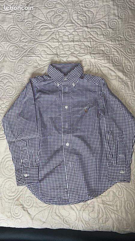 2 petites chemises enfants Ralph Lauren (image 1)