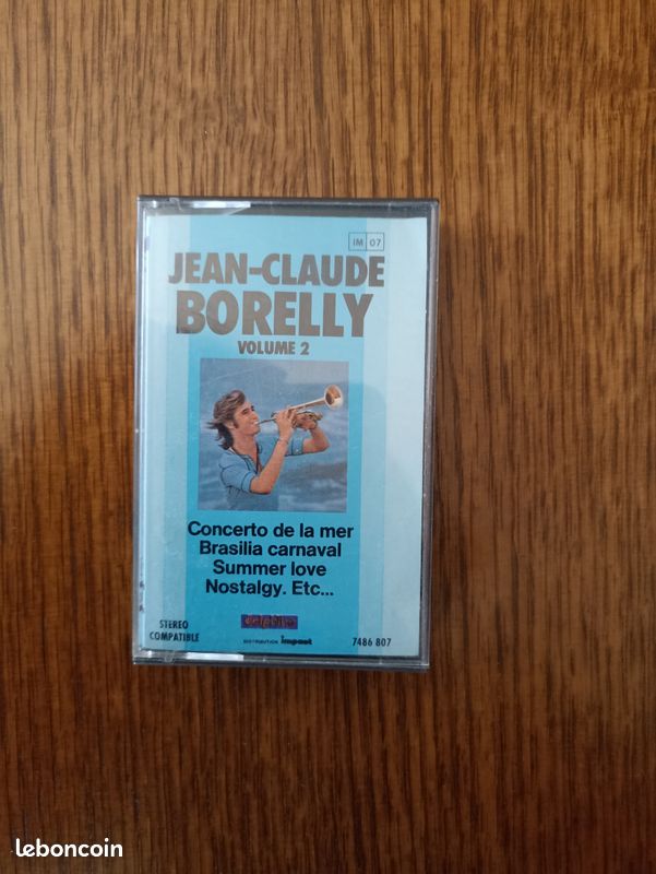 Cassette audio Jean-Claude Borelly Volume 2 (image 1)