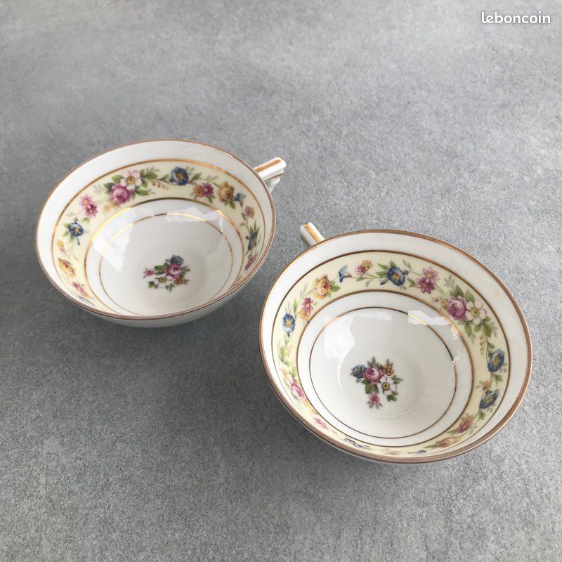 Tasses à café ☕️ Limoges ☕️ (image 1)