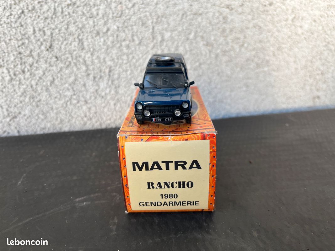 Matra - Rancho Gendarmerie 1980 - Modèle Presse - 1/43 - Autos Miniatures