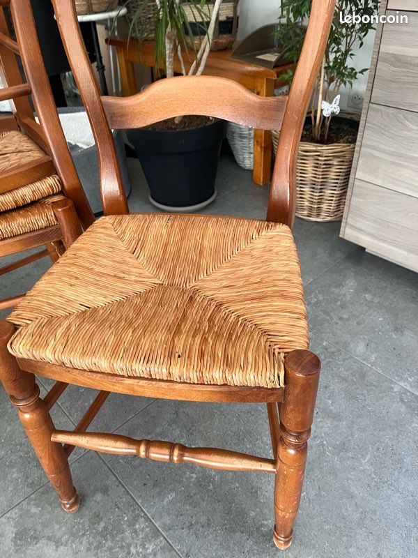 Chaise assise paille (image 1)