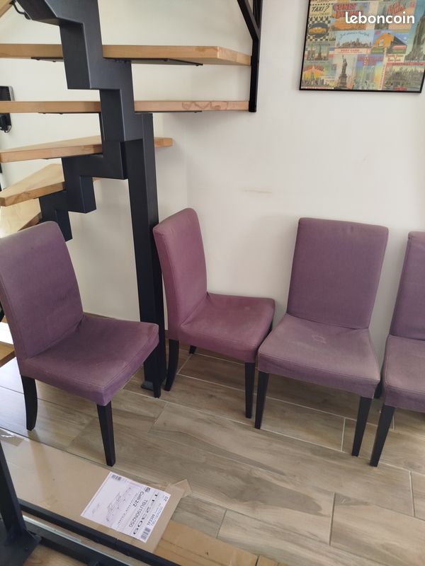 Table Ikéa Bjursta ronde + 5 chaises (image 9)