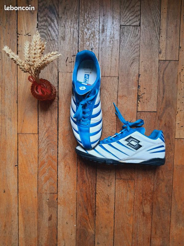 Chaussures Lotto Milano Vintage Années 90 – Taille 41, Excellent