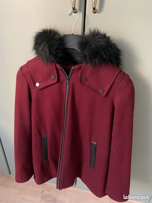 Manteau Bordeaux Femme Manteau Rouge Etam Rouge Look Avec Manteau