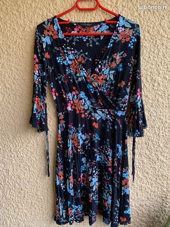 Robe Fluide Dorothy Perkins Rose - Taille 42/44 - Style Maxi - Occasion Excellent état