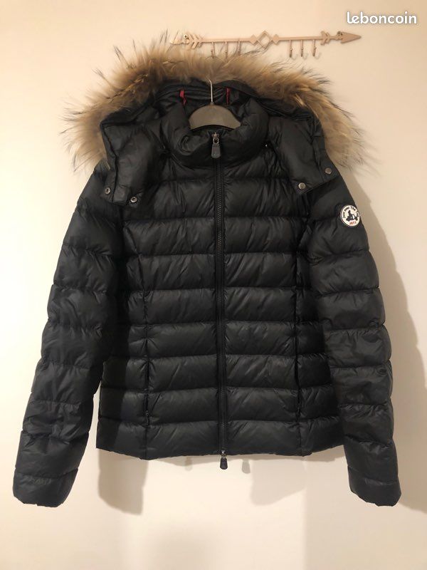 Veste Jott Femme Fourrure Doudoune Grand Froid Brillante Fausse