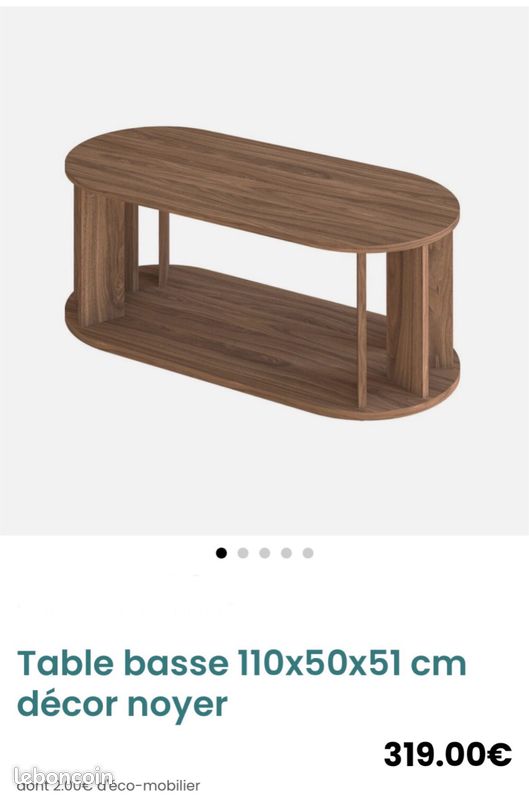 Table basse neuve (image 2)