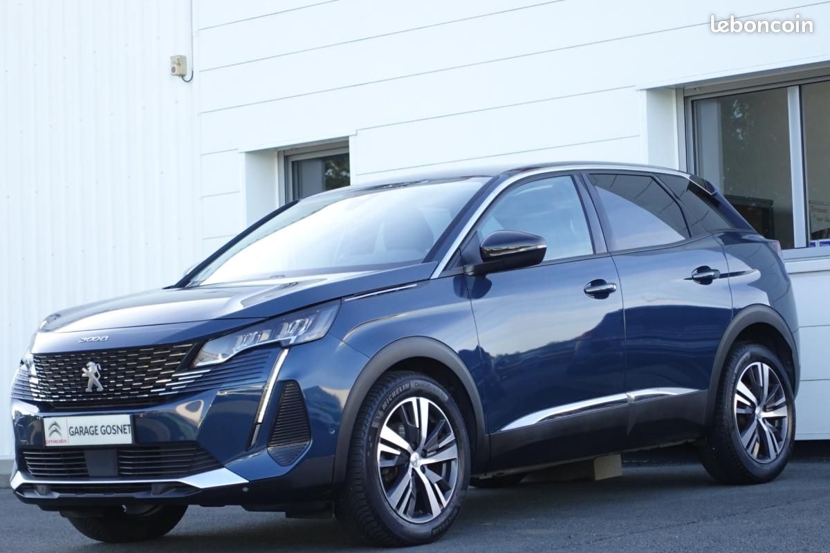 Peugeot 3008 130CH EAT8 ALLURE + FILET DE RETENUE/ 1ÈRE MAIN/ GARANTIE 12 MOIS (image 1)