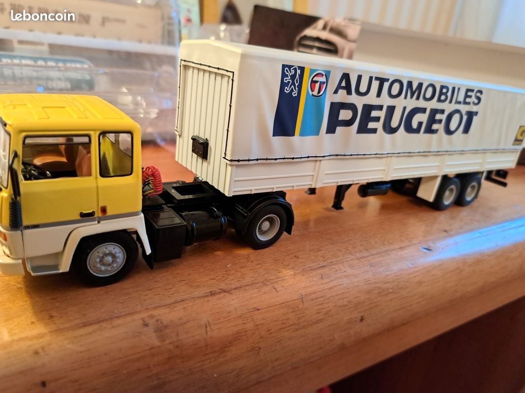 Camion Semi-remorque Berliet TR 350 - Modèle Réduit Altaya 1/43, Collection Voiture Occasion