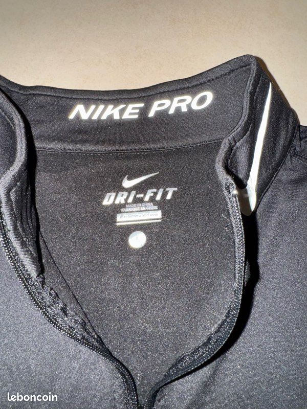 Veste noir sport Nike L (image 2)