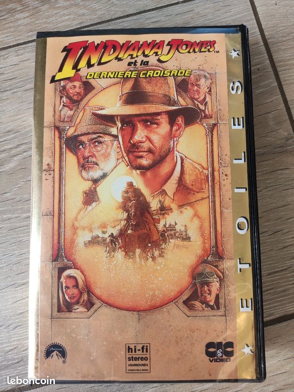 VHS Indiana Jones et la dernière croisade (image 1)