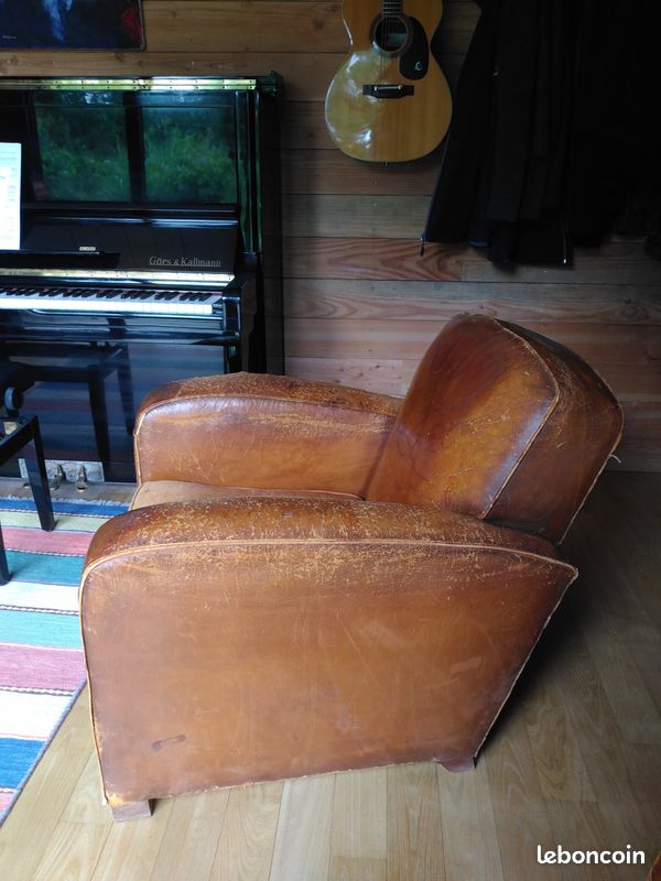 Fauteuils club cuir (image 17)