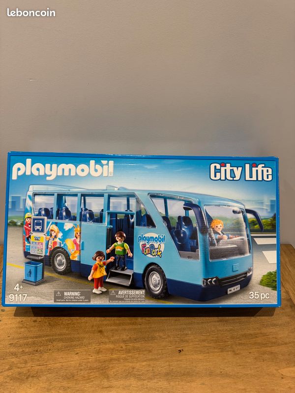 Playmobil Bus FunPark City Life 9117 Jeux Jouets