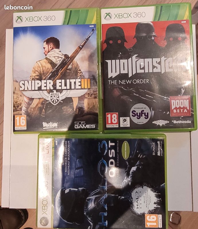 SNIPERS XBOX 360 Neuf sous blister PAL ITA
