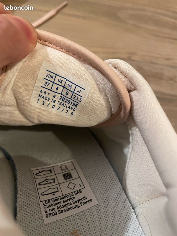 Basket rose le coq sportif pointure 37 Chaussures