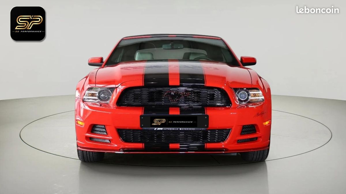 FORD Mustang V6 Cabriolet * 3.7 Ti-VCT * Bi-Xénon * Full Cuir Beige * 61 000 km (image 2)