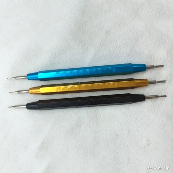 Outil montre démontage pompes et tiges bracelet métal (image 2)