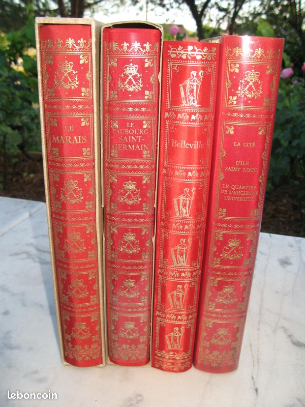 Les Quartiers de Paris livres de luxe (image 1)