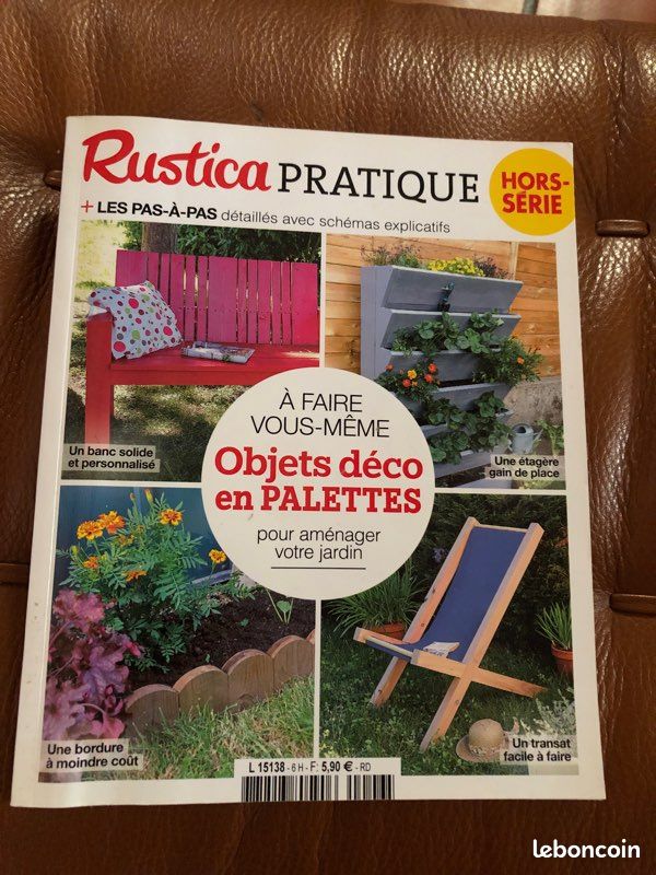 Livre: à faire vous même, Objets déco et Palettes (image 1)
